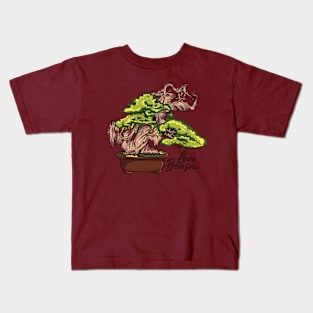 bonsai series Kids T-Shirt